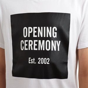 Opening Ceremony Signature Logo Tee NWT
